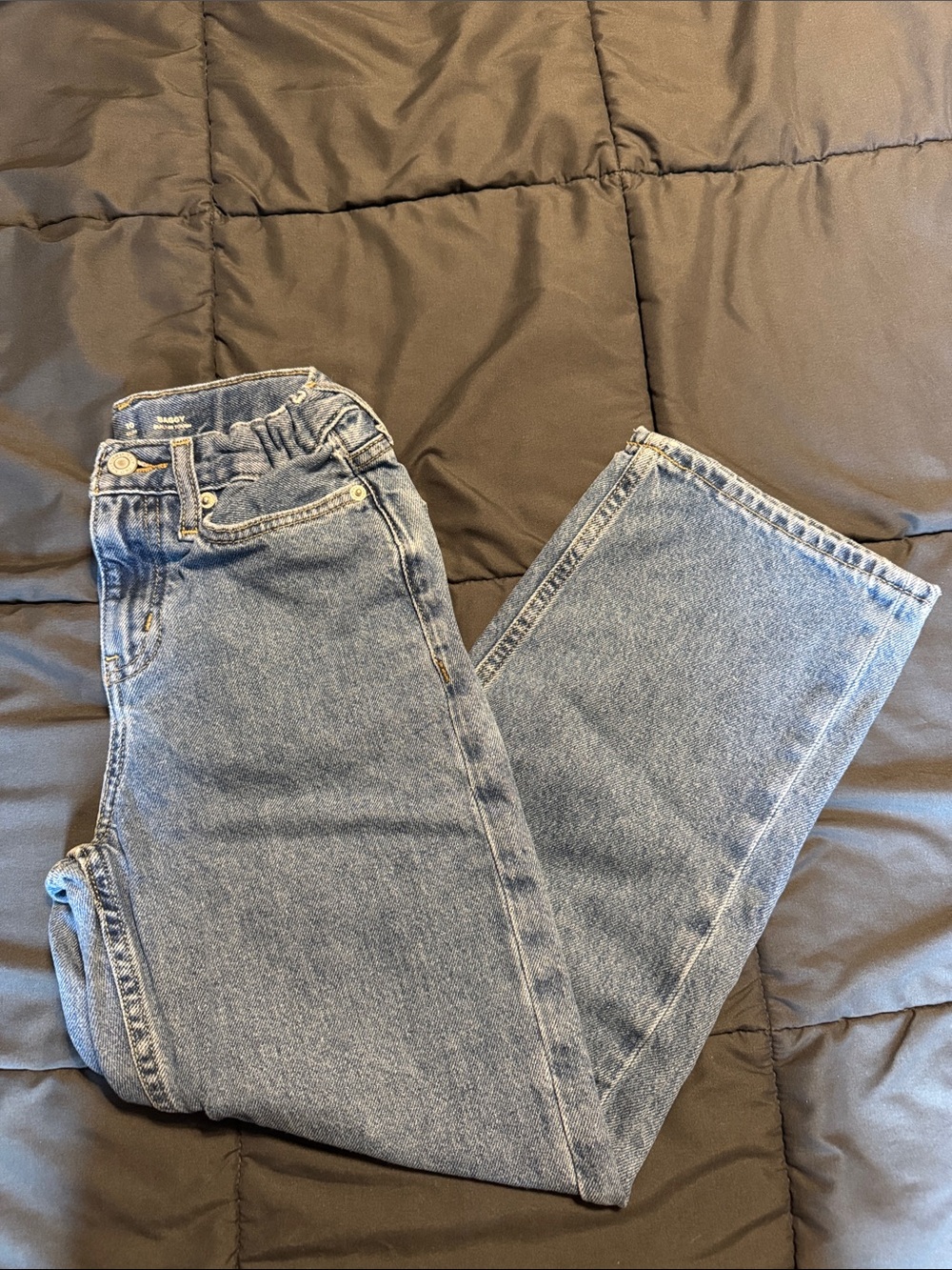 Old Navy Baggy Light Blue Kids Jeans 10 Slim